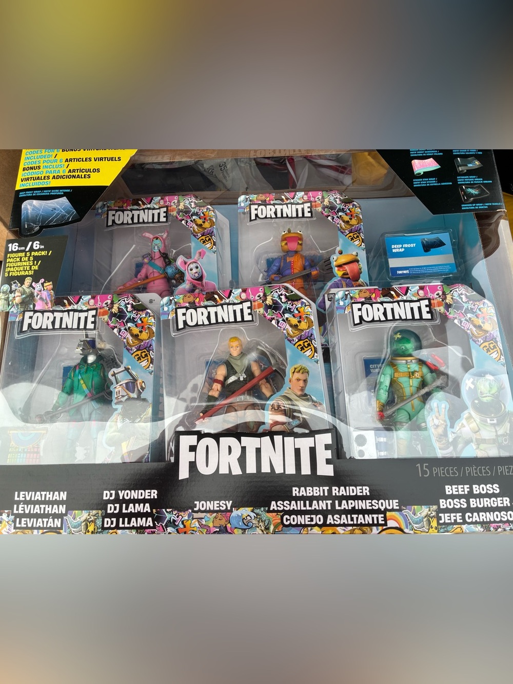 Fortnite Exclusive 6-Pack Action Figure Set - Multicolor